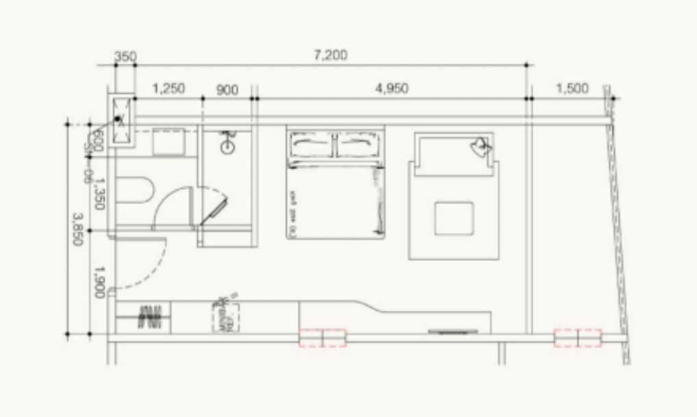 Appartment 1BR 29sqm