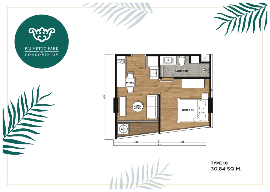 Appartment 1BR 31sqm