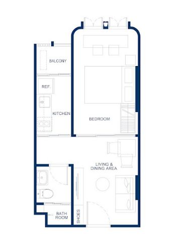 Appartment 1BR 32sqm