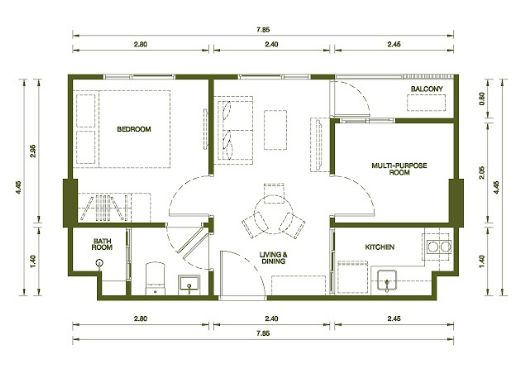 Appartment 1BR 35sqm