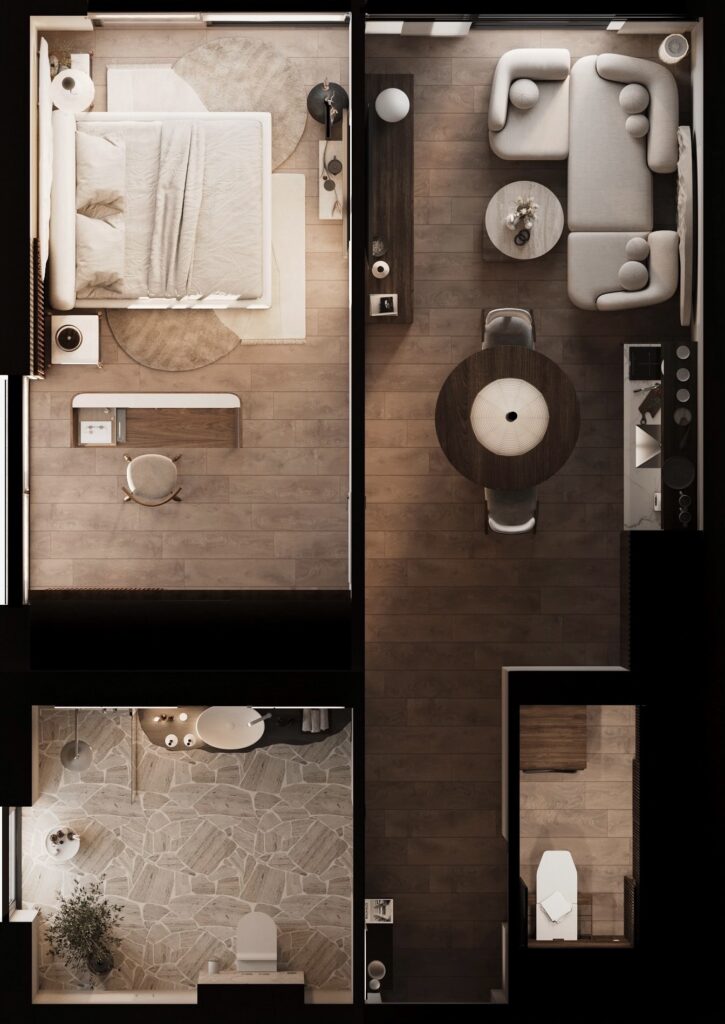 Appartment 1BR 64sqm