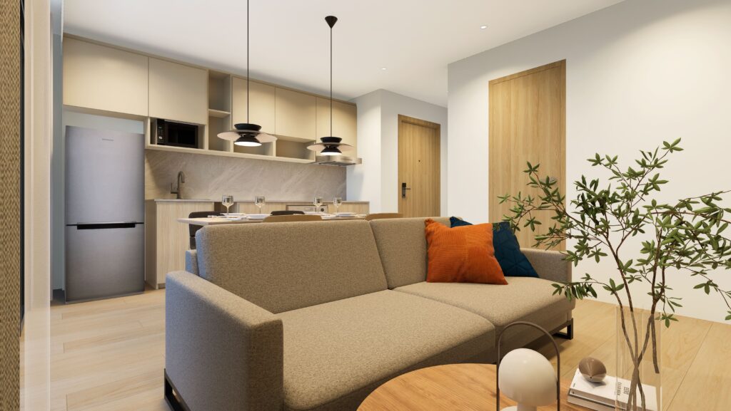 Appartment 2BR 58sqm