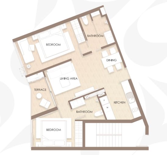 Appartment 2BR 71sqm