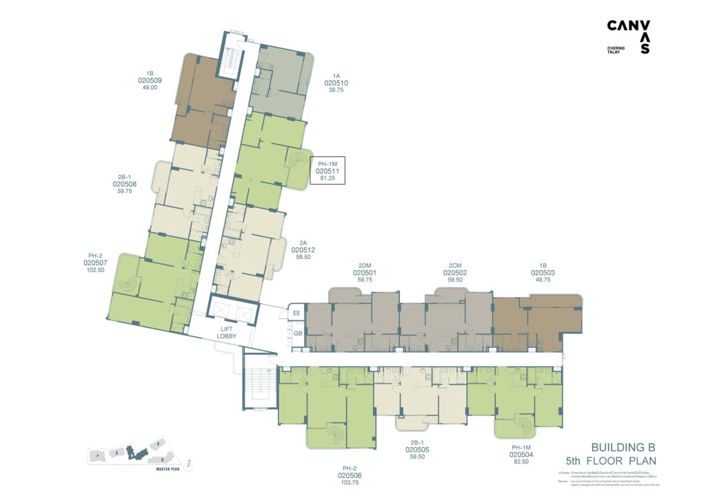Appartment 2BR 81sqm