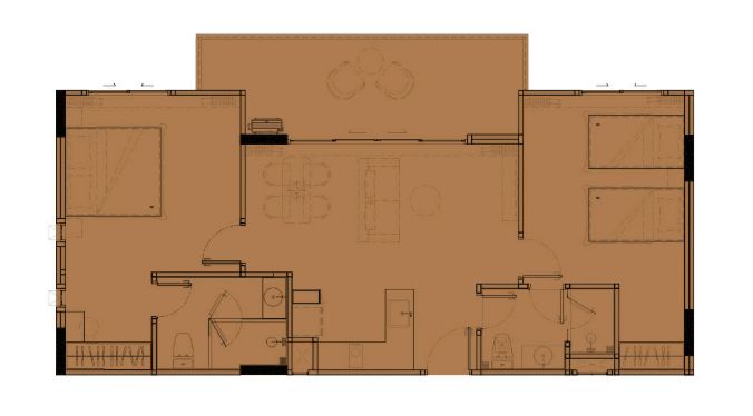 Appartment 2BR 85sqm