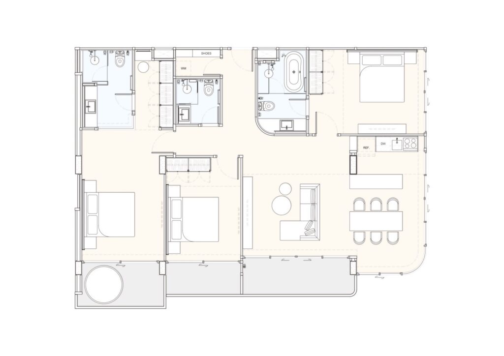 Appartment 3BR 143sqm