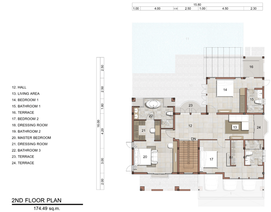 Villa 3BR 485sqm